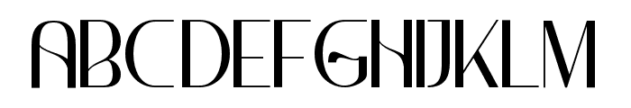 quinlan Regular Font UPPERCASE