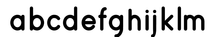 roung Font LOWERCASE