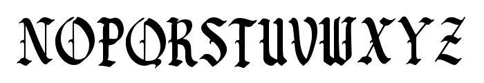 saintmerry-Regular Font LOWERCASE