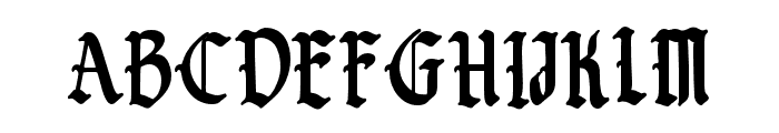 saintmerry-bold Font UPPERCASE