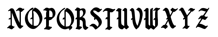 saintmerry-bold Font LOWERCASE