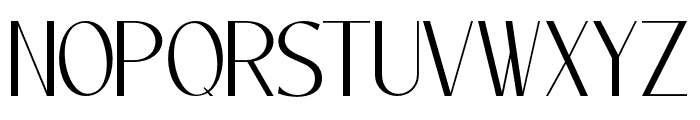 sanstar-Regular Font UPPERCASE