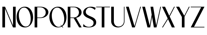 sanstar Semi Bold Font UPPERCASE