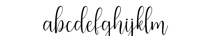 seabright Font LOWERCASE