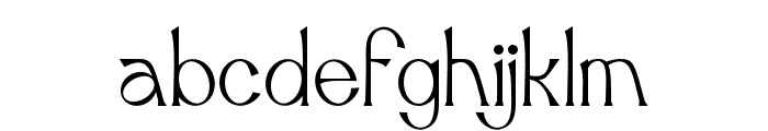 senegal Font LOWERCASE