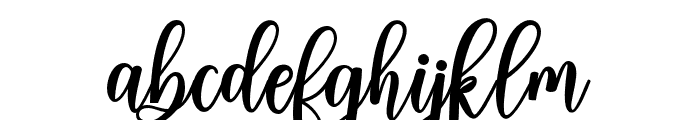 shaliha-Regular Font LOWERCASE