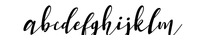 shania honey Italic Font LOWERCASE
