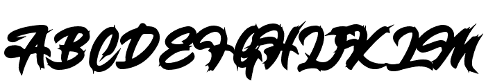 sicilian dragon Regular Font UPPERCASE