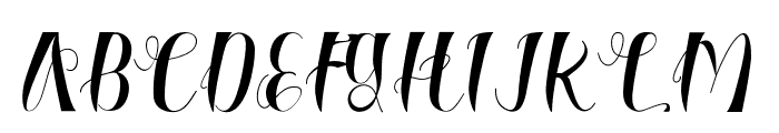 silvagia Font UPPERCASE
