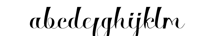 silvagia Font LOWERCASE