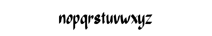silverqueen-Regular Font LOWERCASE