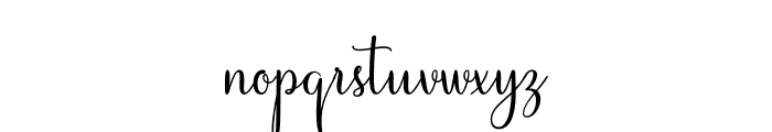 simplesunday Font LOWERCASE