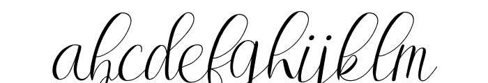 skybloom Font LOWERCASE
