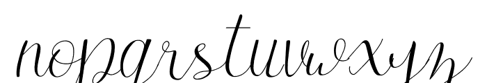 skybloom Font LOWERCASE