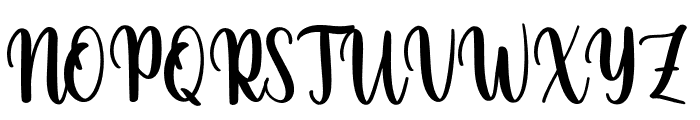 snowday Font UPPERCASE