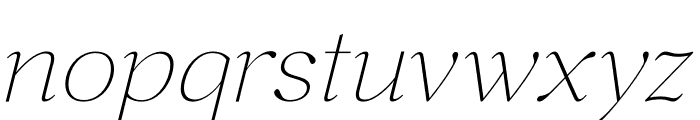 sorealism Italic Font LOWERCASE