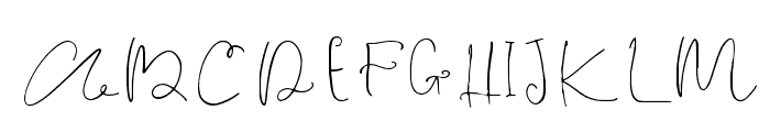 staies Font UPPERCASE