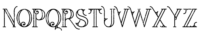 star grunge Font LOWERCASE