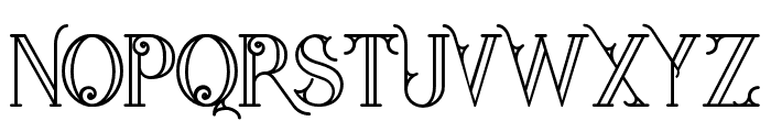 star Font UPPERCASE