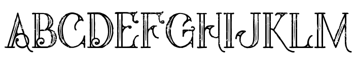 starinlinegrunge Font LOWERCASE