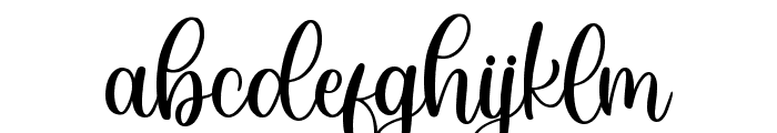 starlay Font LOWERCASE