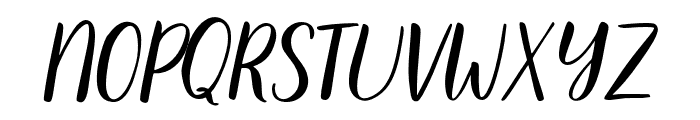 stary-italic Font UPPERCASE