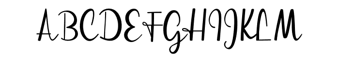 streetlight-script Font UPPERCASE