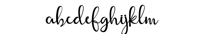 streetlight-script Font LOWERCASE
