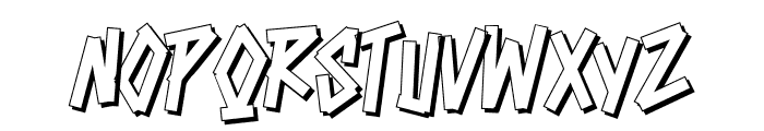 stuckers-shadow Font LOWERCASE