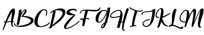 summer flower Italic Font UPPERCASE