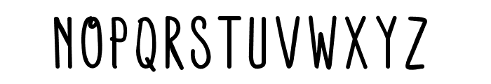 summers Font LOWERCASE