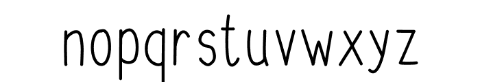 sunshire Font LOWERCASE
