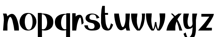 sw_cute Regular Font LOWERCASE