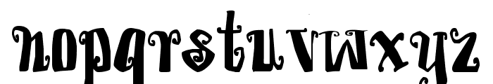 sw_halloween Regular Font LOWERCASE