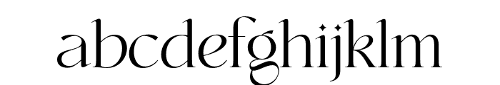 swagen-Regular Font LOWERCASE