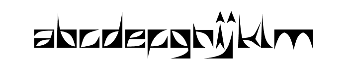swallow Bold Font LOWERCASE