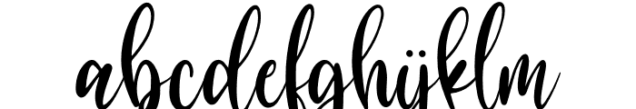 sweet song Font LOWERCASE