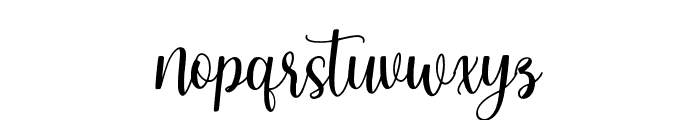 sweetgrace Font LOWERCASE