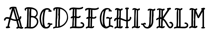 tattoo god Regular Font LOWERCASE