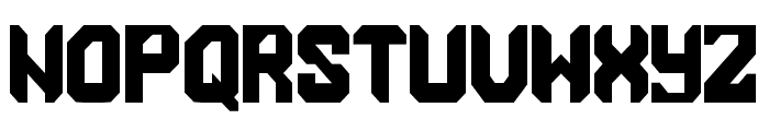 techbombs Font UPPERCASE