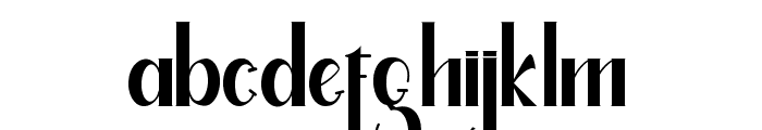 thaillong Font LOWERCASE