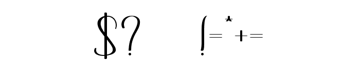 tharya Font OTHER CHARS