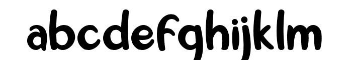 the Hungary Font LOWERCASE