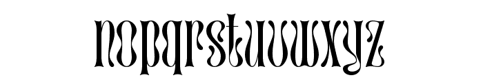 the Upstairs Font LOWERCASE