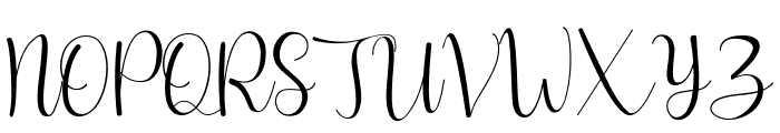 the butterfly Font UPPERCASE
