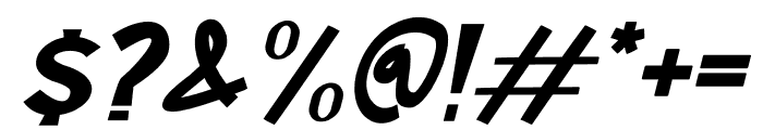 the lhta Italic Font OTHER CHARS