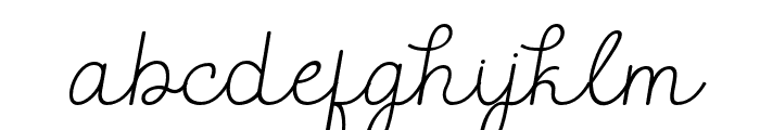 theintrigue-Regular Font LOWERCASE