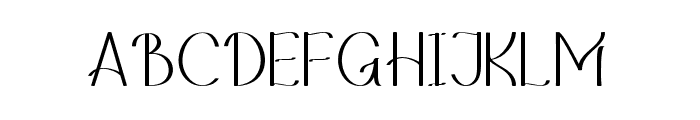 theuphora Font UPPERCASE