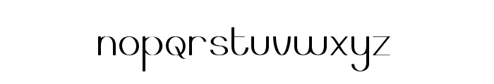 theuphora Font LOWERCASE