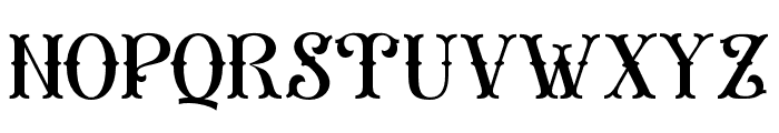 thewildtern-Regular Font UPPERCASE